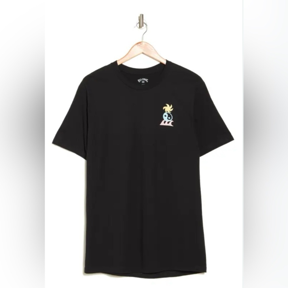 Men’s Billabong - LEAD OFF COTTON GRAPHIC T-SHIRT IN BLACK - Size XL